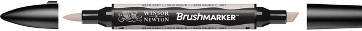 Winsor and Newton BrushMarker Warm Grey 1 WG1 | Brush Markers